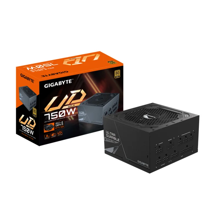 Gigabyte UD-GM PG5 750 W 80+ Gold Certified Fully Modular ATX Power Supply