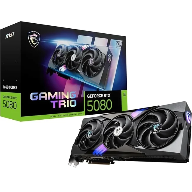MSI GAMING TRIO OC GeForce RTX 5080 16 GB