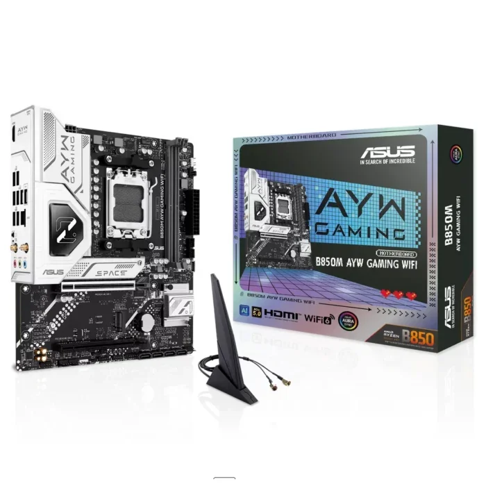 Asus B850M AYW GAMING WIFI Micro ATX AM5 Motherboard
