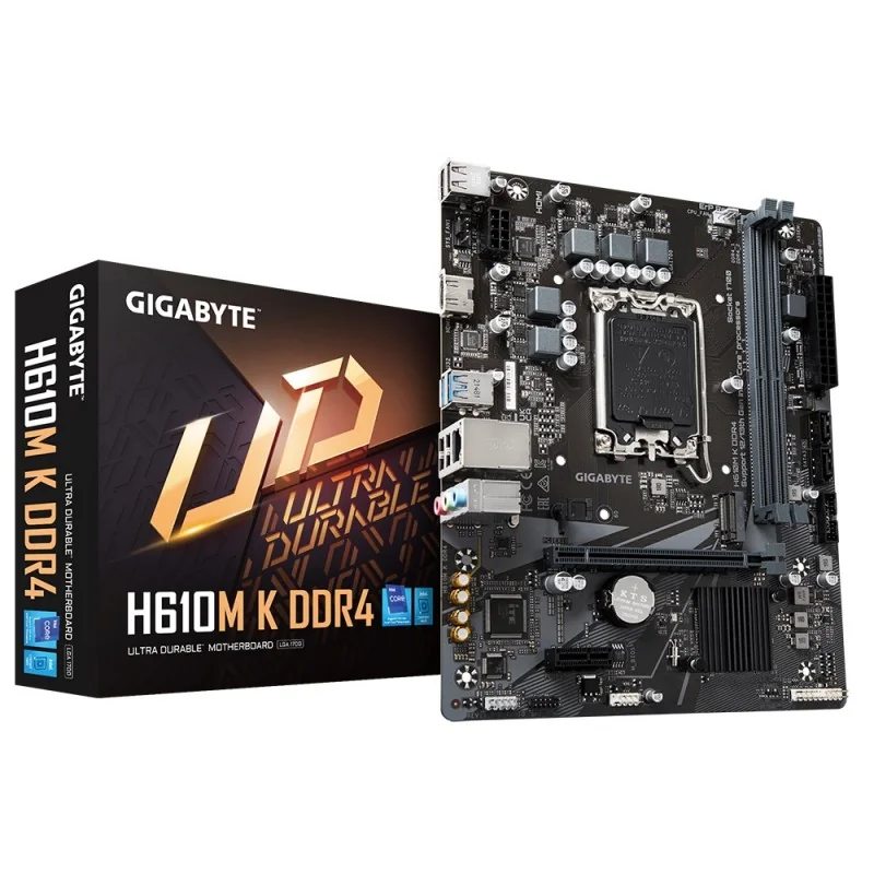 Gigabyte H610M K Micro ATX LGA1700 Motherboard