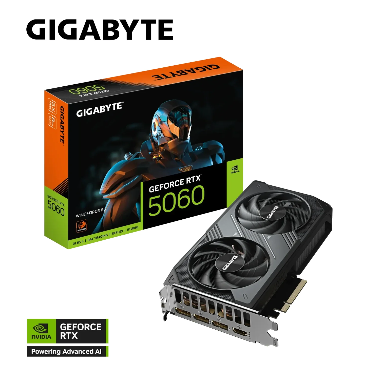 Gigabyte WINDFORCE GeForce RTX 5060 8 GB