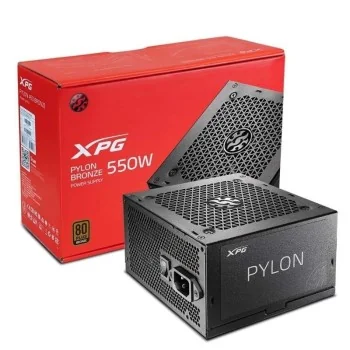ADATA XPG PYLON 550 W 80+ Bronze Certified ATX Power Supply