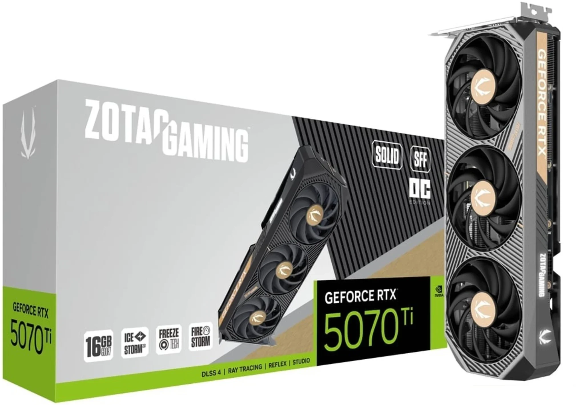 Zotac SOLID SFF OC GeForce RTX 5070 Ti 16 GB