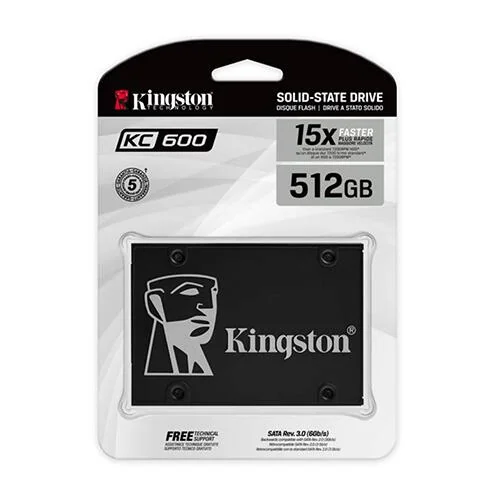 Kingston KC600 512 GB 2.5"