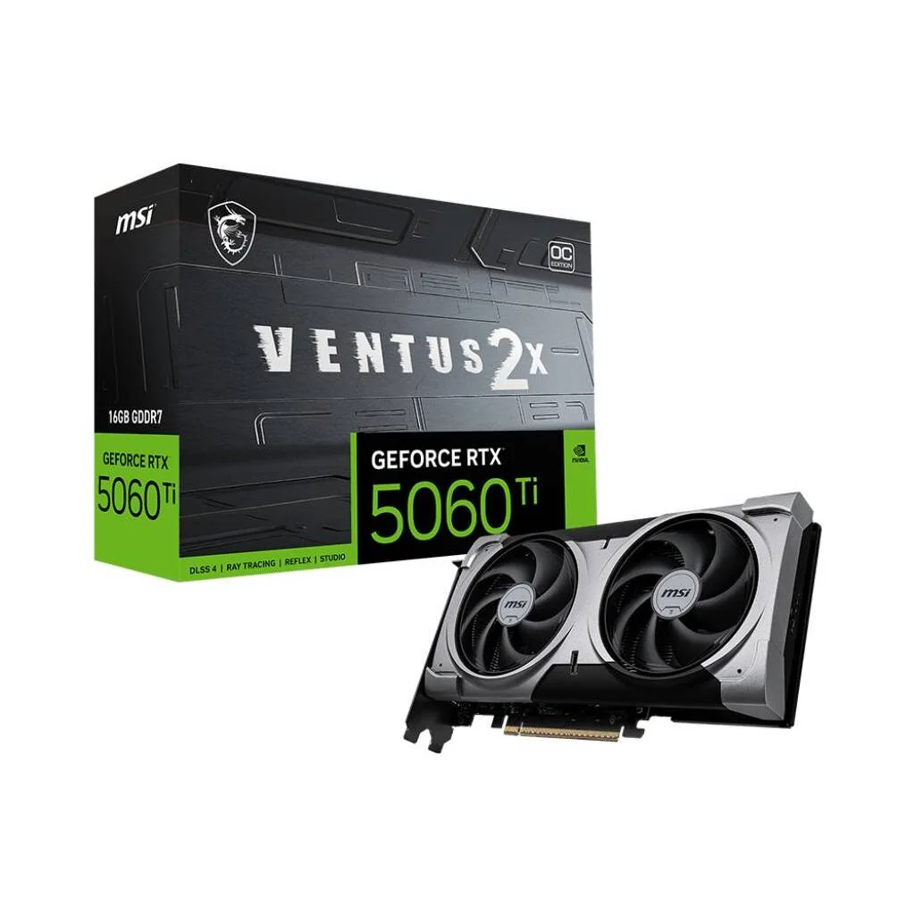 MSI VENTUS 2X PLUS OC GeForce RTX 5060 Ti 16 GB
