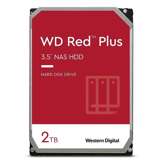 Western Digital Red Plus 2 TB 3.5" 5400 RPM