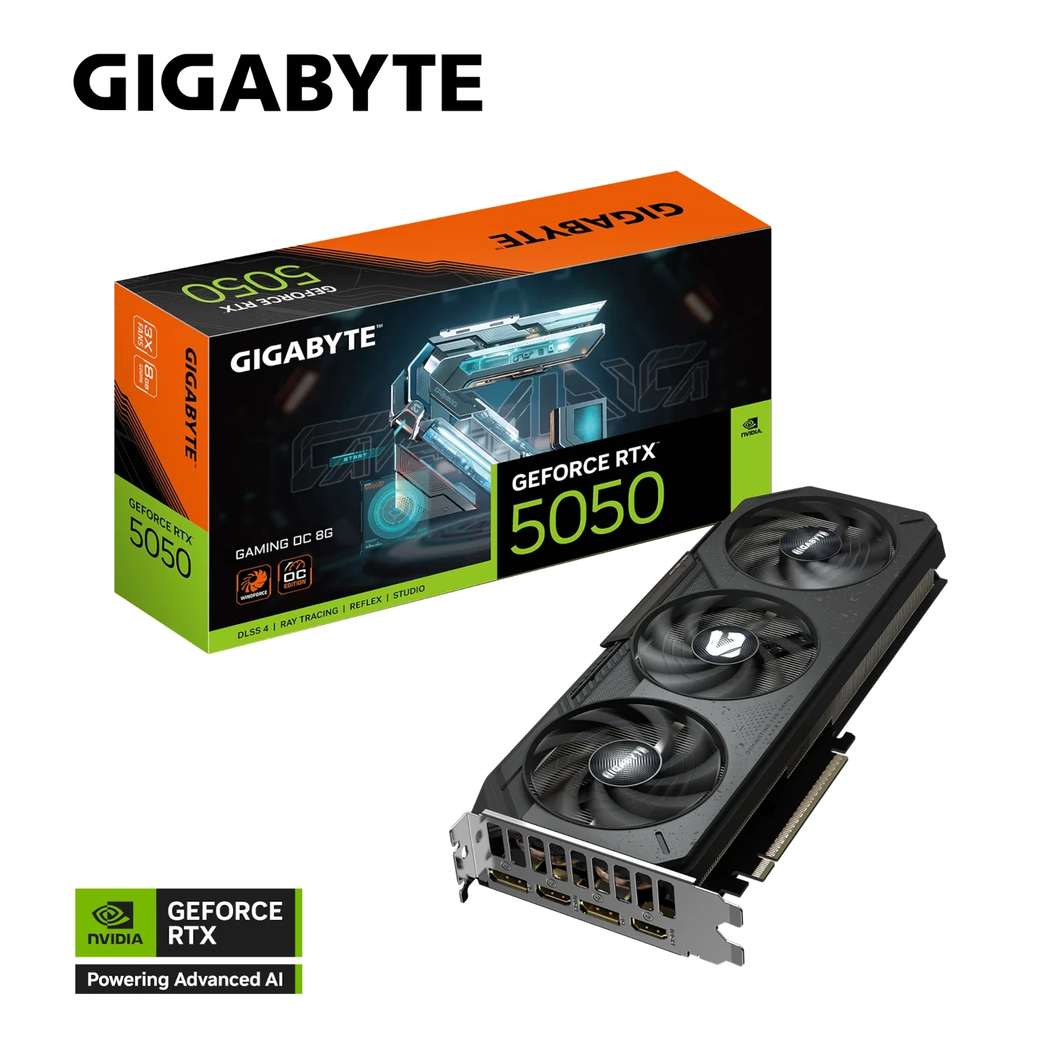 Gigabyte GAMING OC GeForce RTX 5050 8 GB