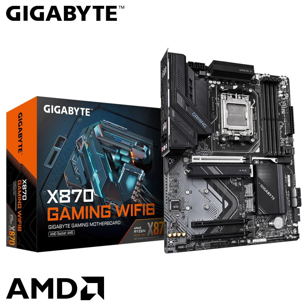 Gigabyte X870 GAMING WIFI6 ATX AM5 Motherboard