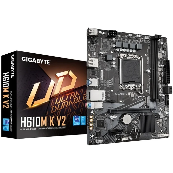 Gigabyte H610M K V2 Micro ATX LGA1700 Motherboard