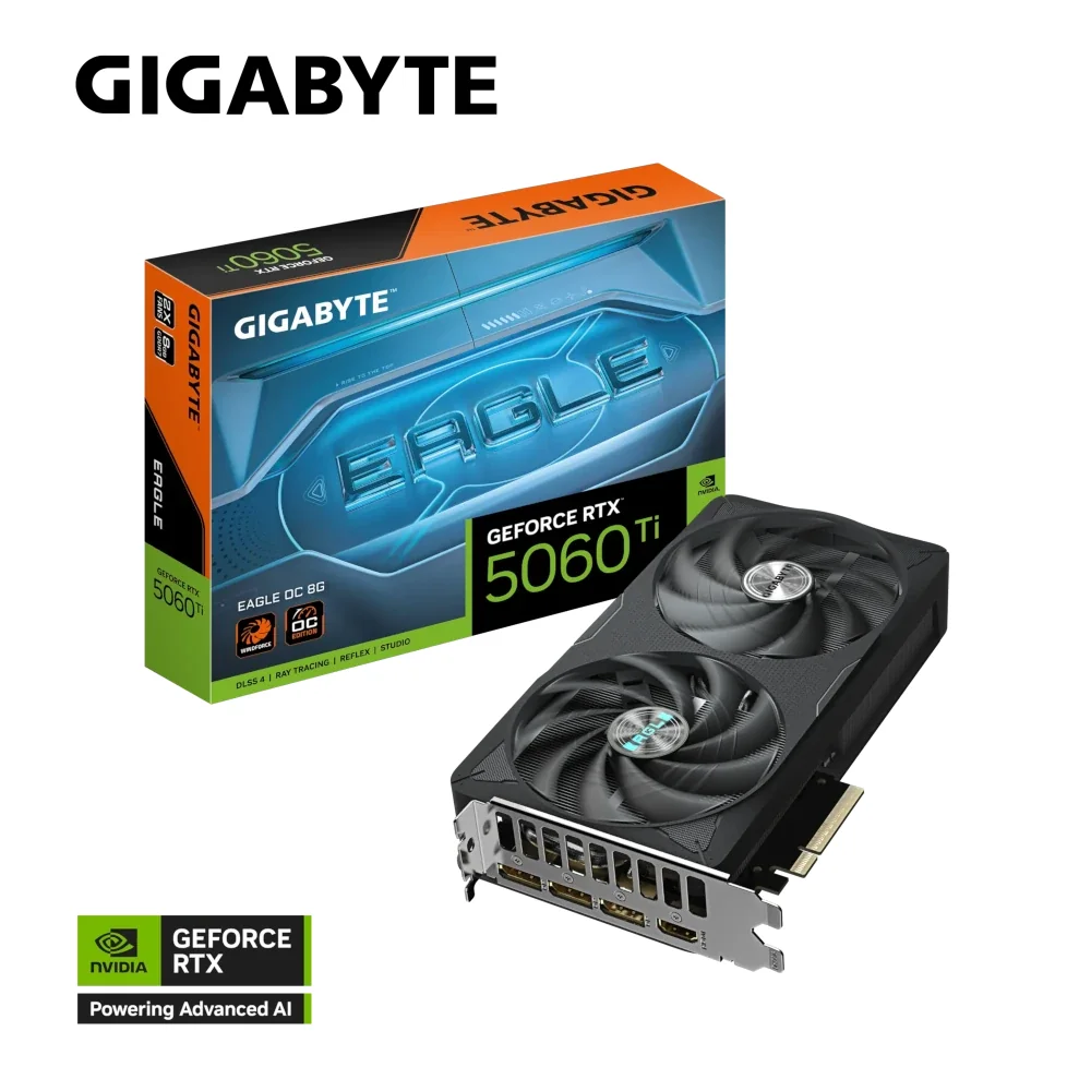 Gigabyte EAGLE OC GeForce RTX 5060 Ti 8 GB PCIe x8