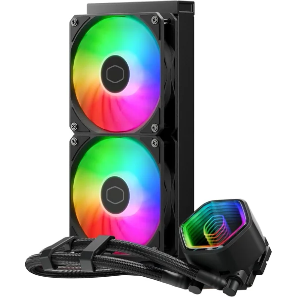 Cooler Master MasterLiquid 240 Core II 70.7 CFM Liquid CPU