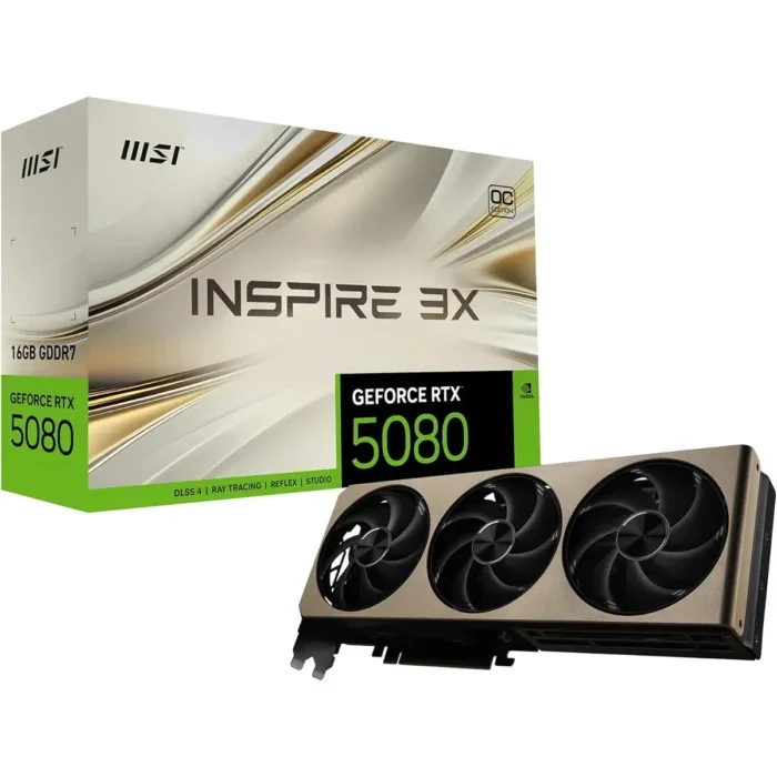 MSI INSPIRE 3X OC GeForce RTX 5080 16 GB