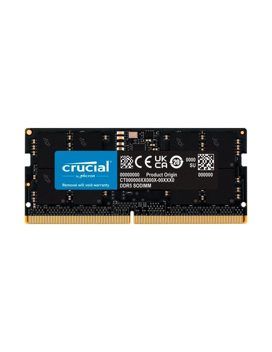 Crucial CT8G52C42S5 8 GB (1 x 8 GB) DDR5-5200 SODIMM CL42 Memory