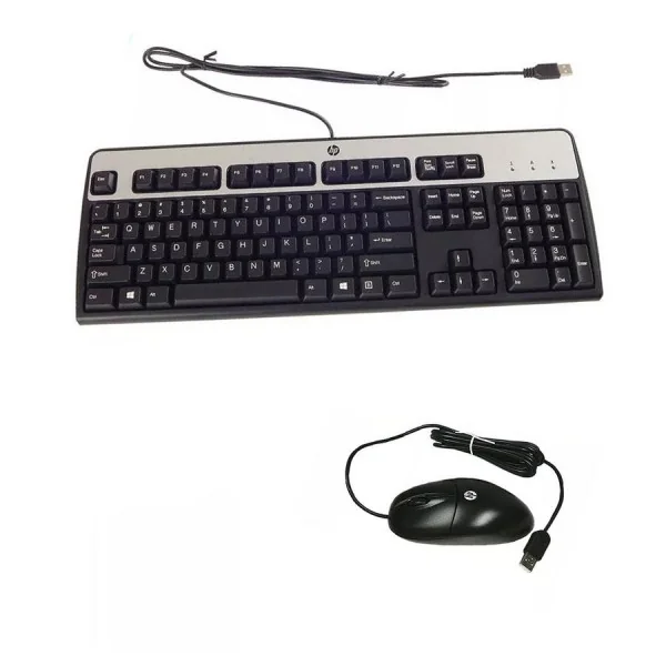 HP 631341-B21 Wired Standard Keyboard With Laser Mouse